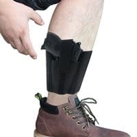 CREATRILL Ankle Holster with Padding for Concealed Carry with Elastic Secure Strap