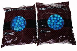GI Sportz XBALL Certified Midnight Paintballs – Shell Varies – Aqua Fill (1,000 Count)