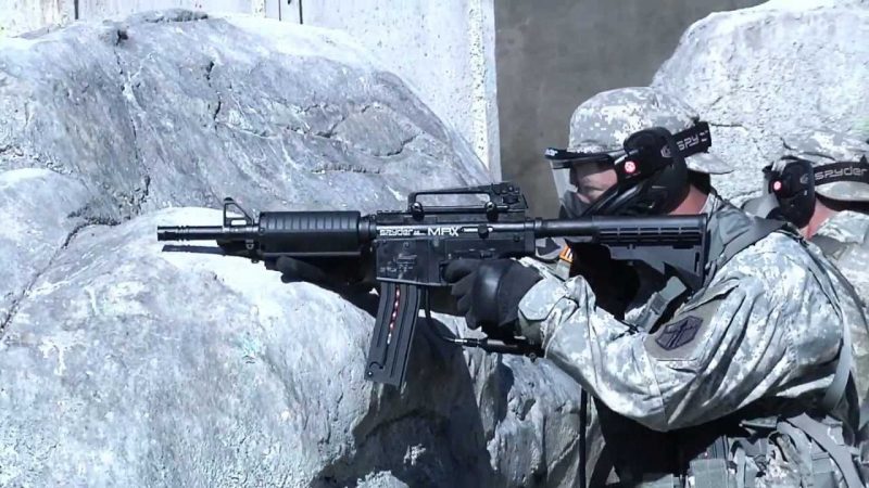 What Paintball Guns Do the Military Use